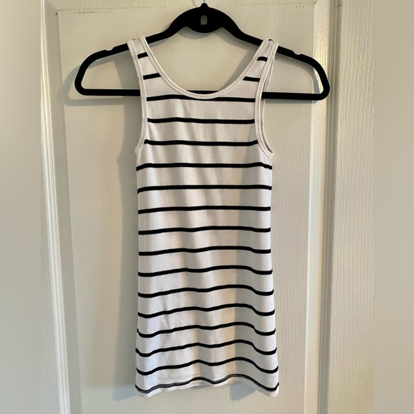White Stripe Tank - Picture 2 of 3
